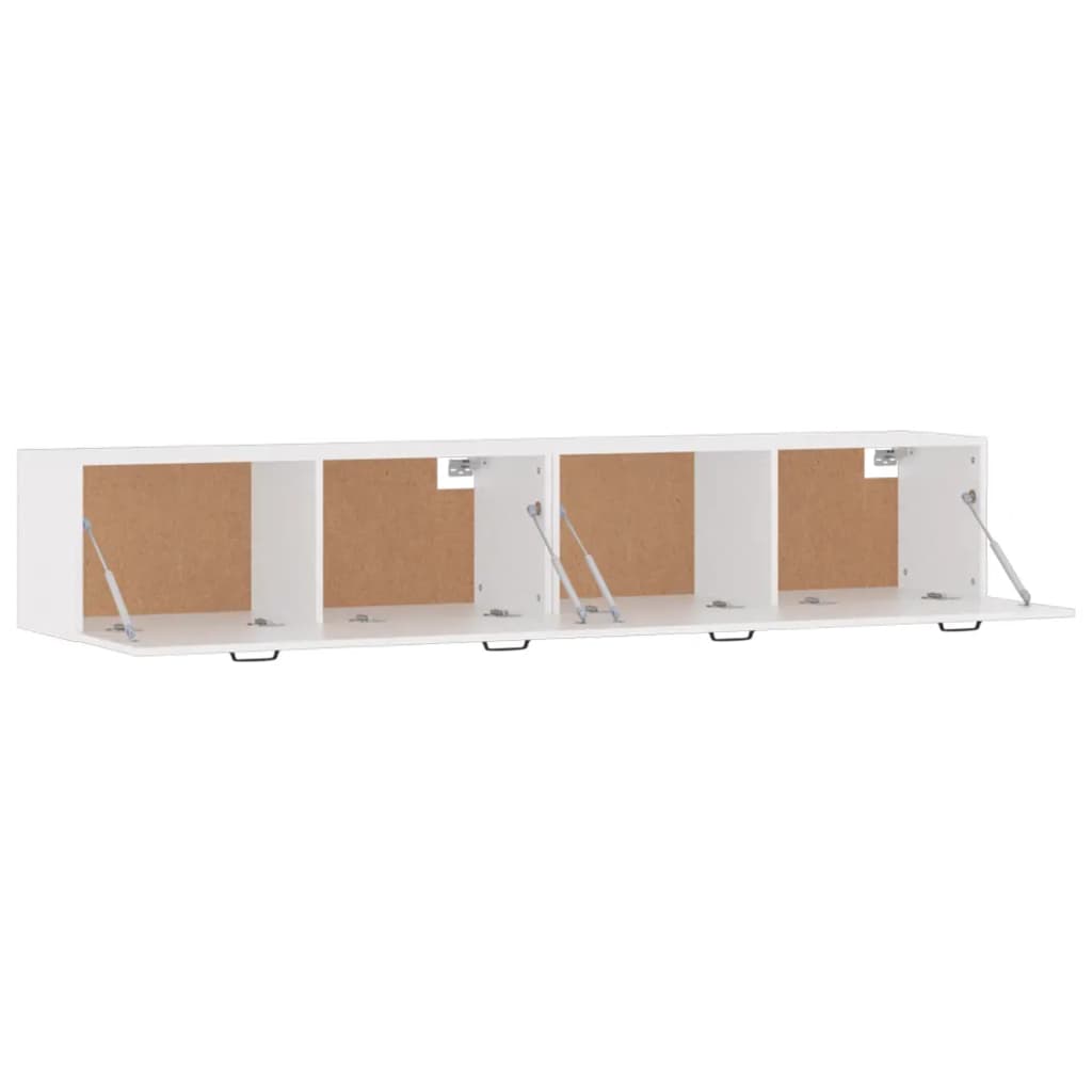 Zidni ormarići 2 kom bijeli 100x36,5x35 cm konstruirano drvo