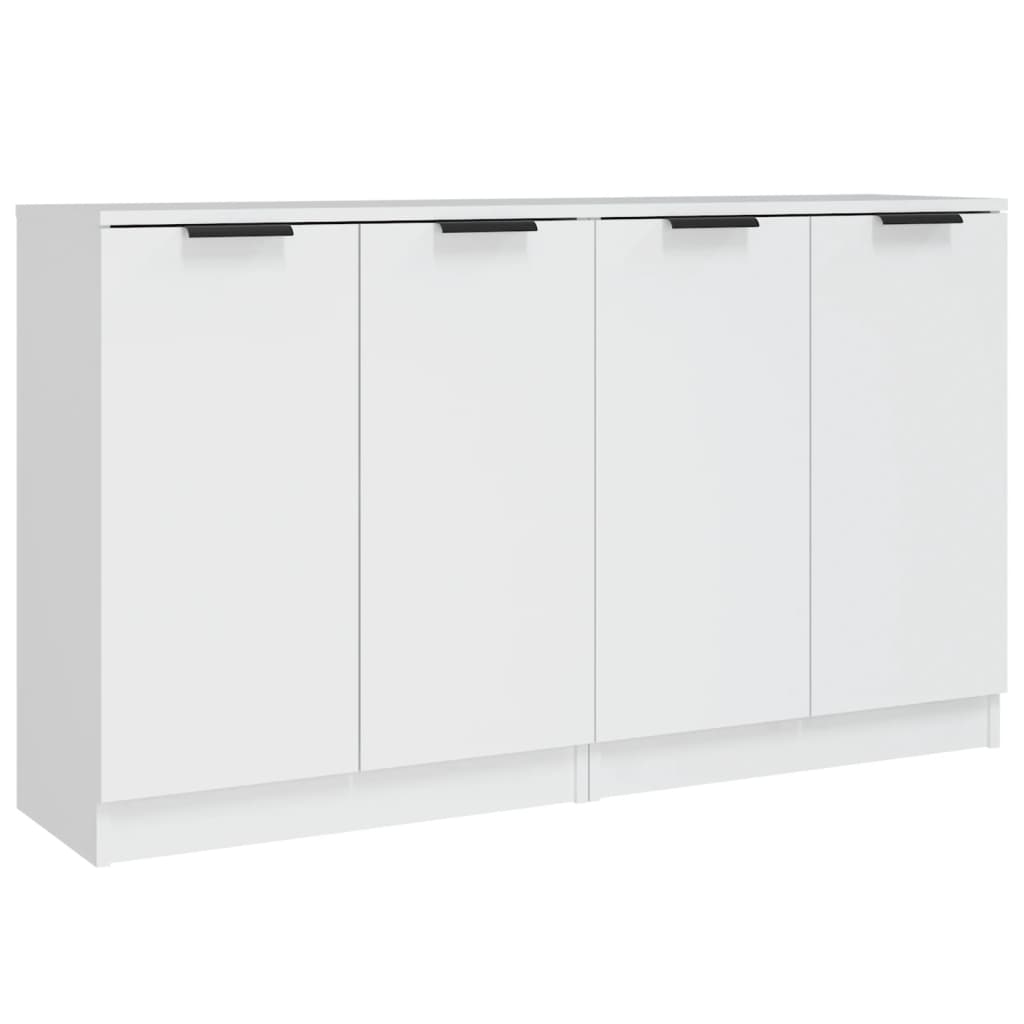 Komode 2 kom bijele 60 x 30 x 70 cm od konstruiranog drva
