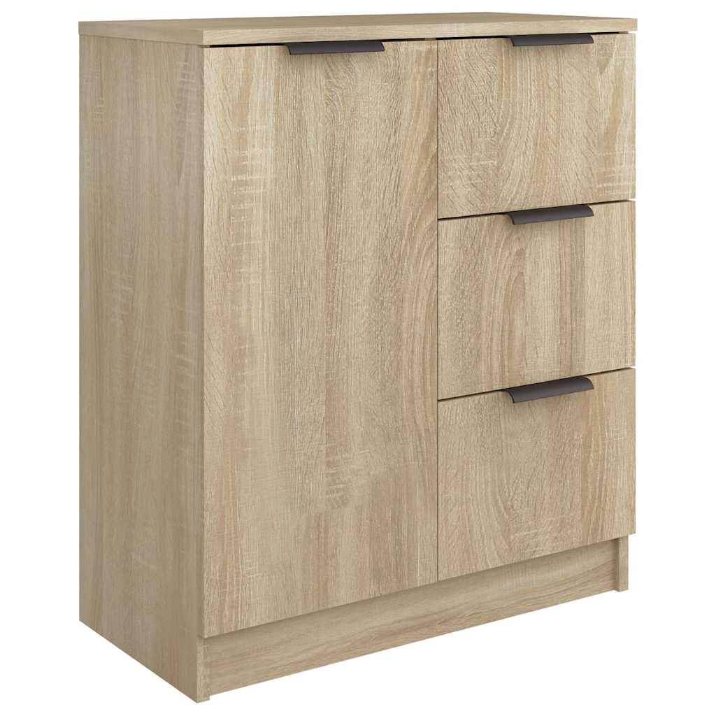 Komoda 2kom boja hrasta sonome 60x30x70cm od konstruiranog drva