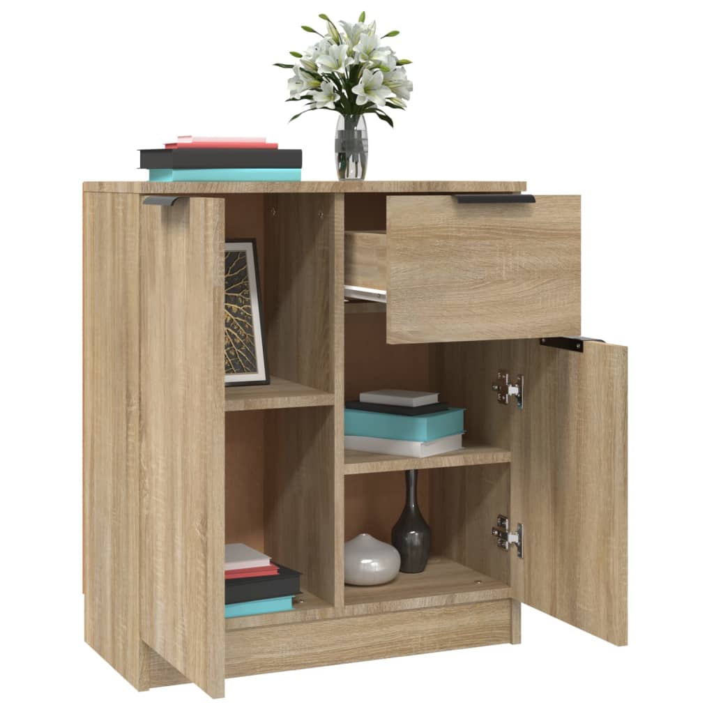 Komoda 2kom boja hrasta sonome 60x30x70cm od konstruiranog drva