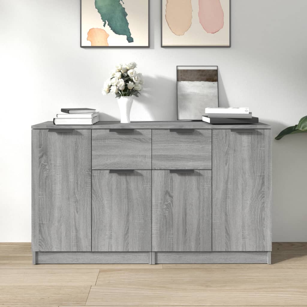 Komode 2 kom boja hrasta sonome 60x30x70 cm konstruirano drvo