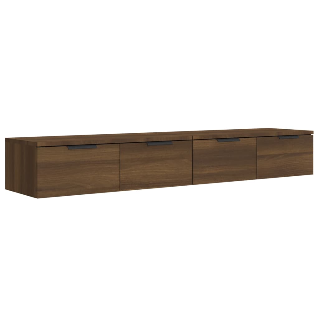 Zidni ormarići 2 kom boja hrasta 68x30x20 cm konstruirano drvo