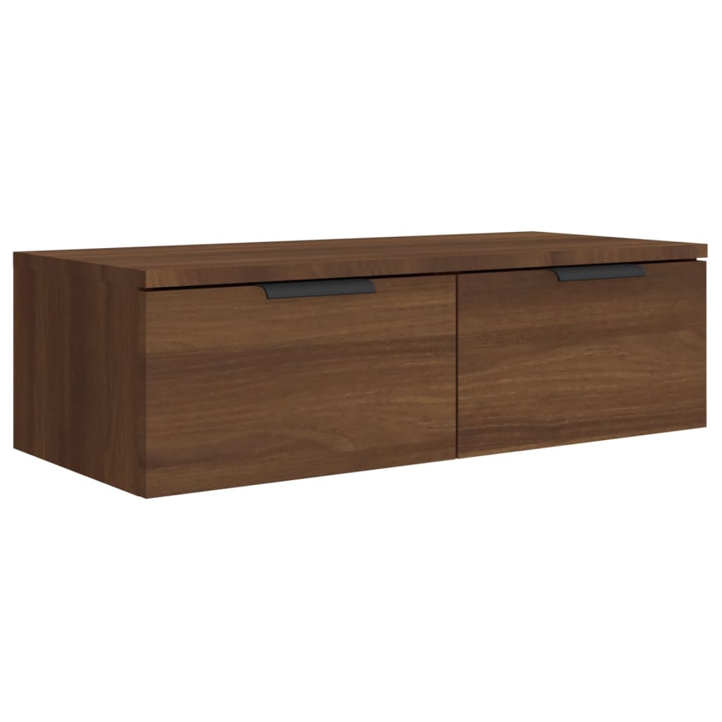 Zidni ormarići 2 kom boja hrasta 68x30x20 cm konstruirano drvo