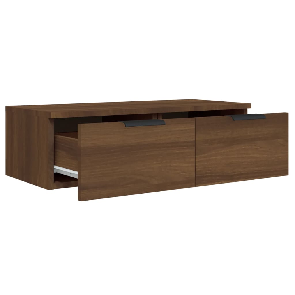 Zidni ormarići 2 kom boja hrasta 68x30x20 cm konstruirano drvo