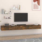 Zidni ormarići 2 kom boja hrasta 102x30x20 cm konstruirano drvo
