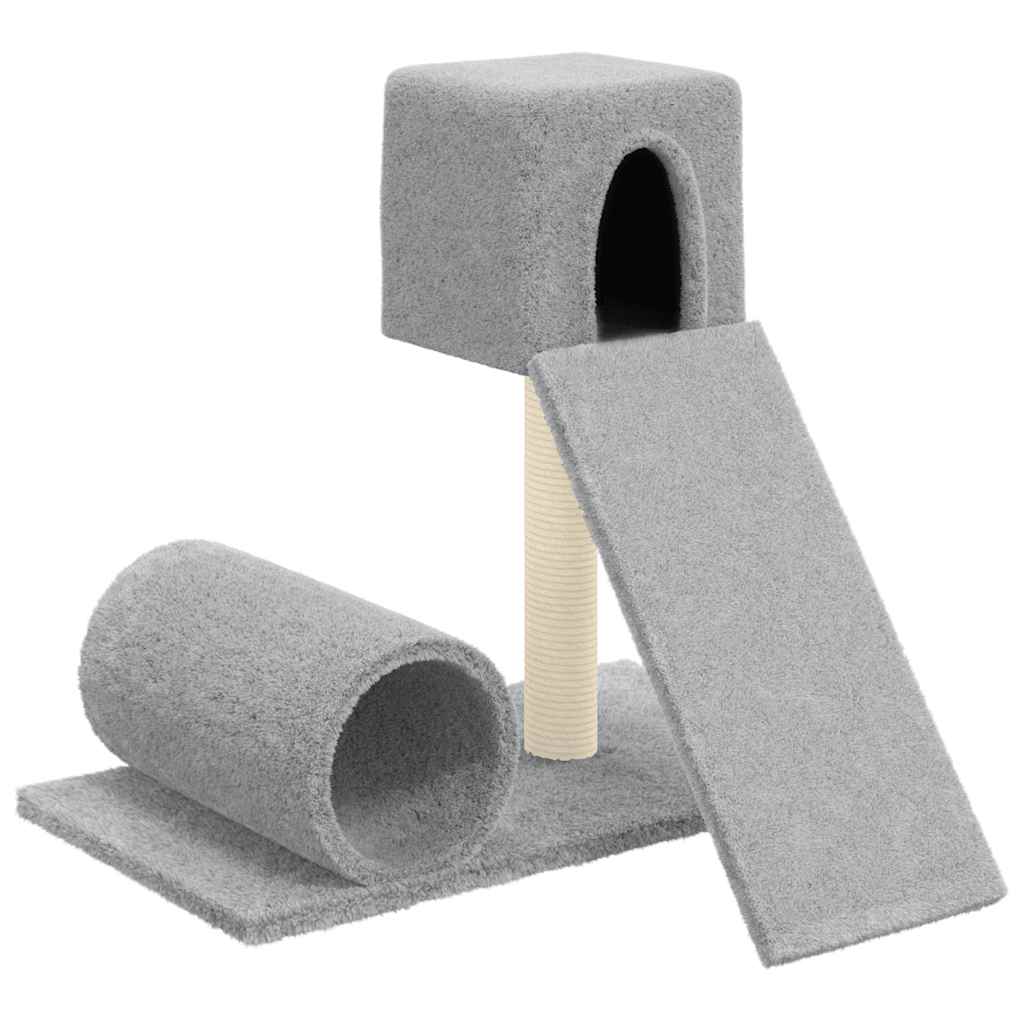 Penjalica za mačke sa stupom za grebanje svjetlosiva 59 cm
