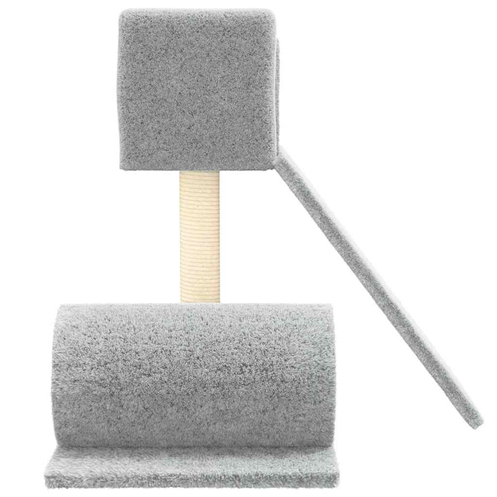 Penjalica za mačke sa stupom za grebanje svjetlosiva 59 cm
