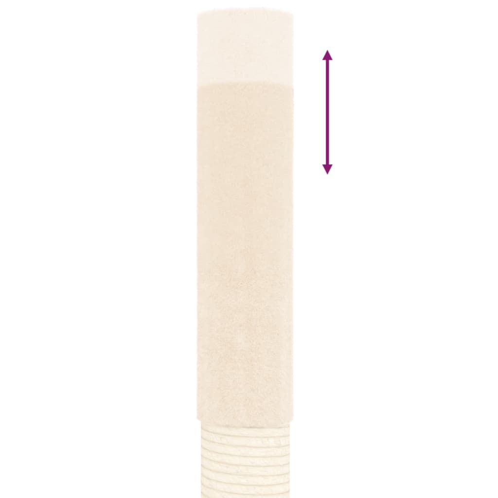 Penjalica za mačke od poda do stropa krem 277 - 303 cm