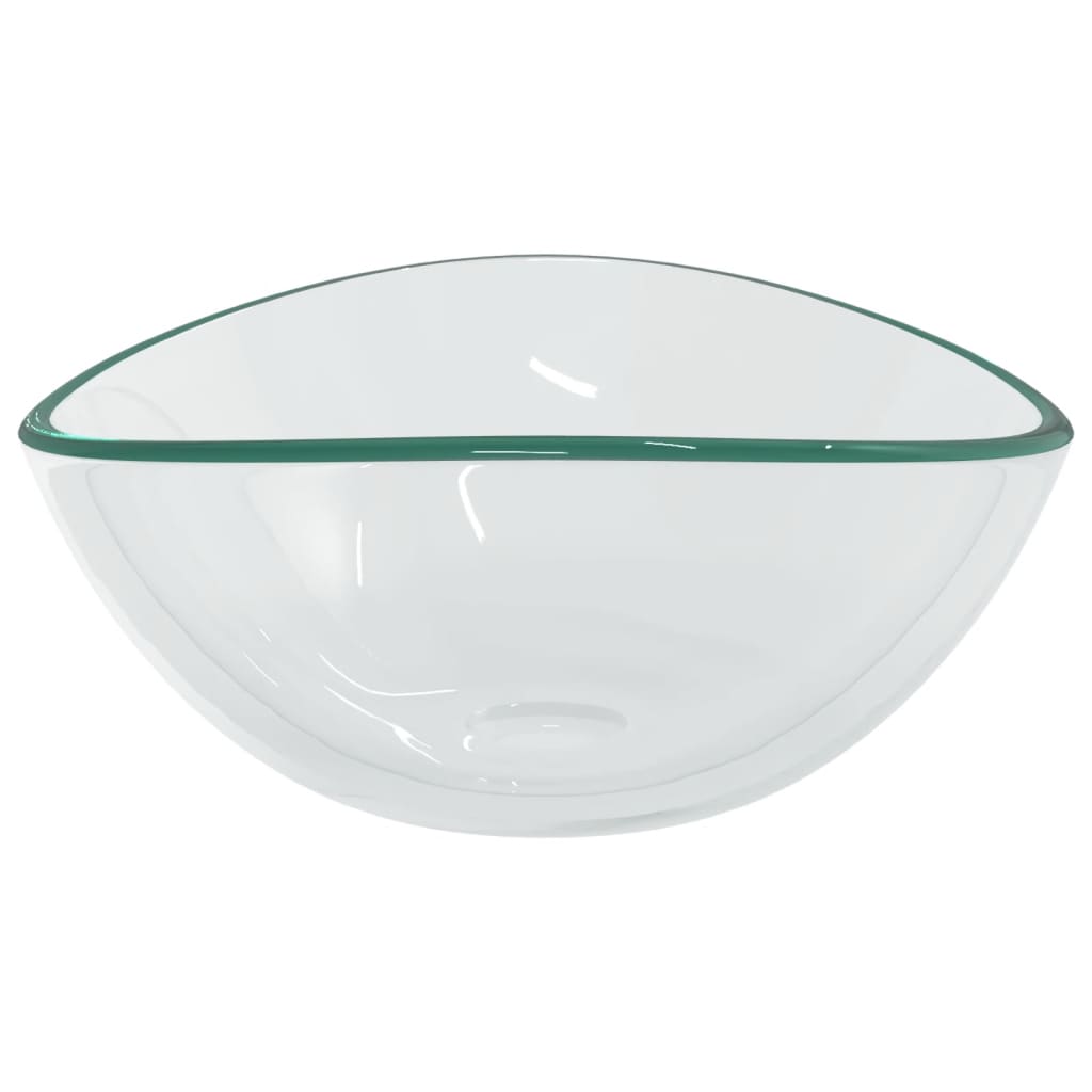 Umivaonik od kaljenog stakla 54,5 x 35 x 15,5 cm prozirni