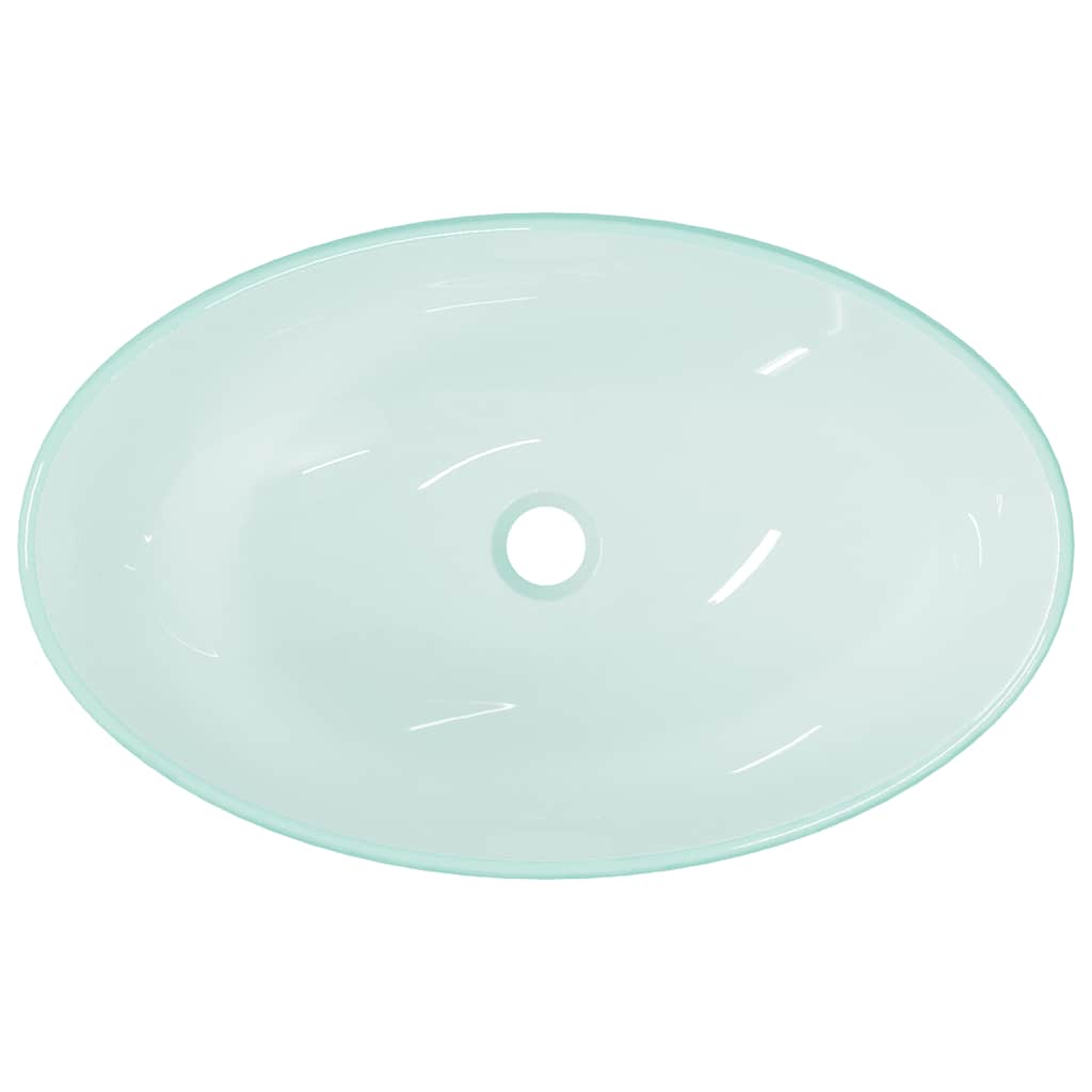 Umivaonik od kaljenog stakla 54,5 x 35 x 15,5 cm matirani