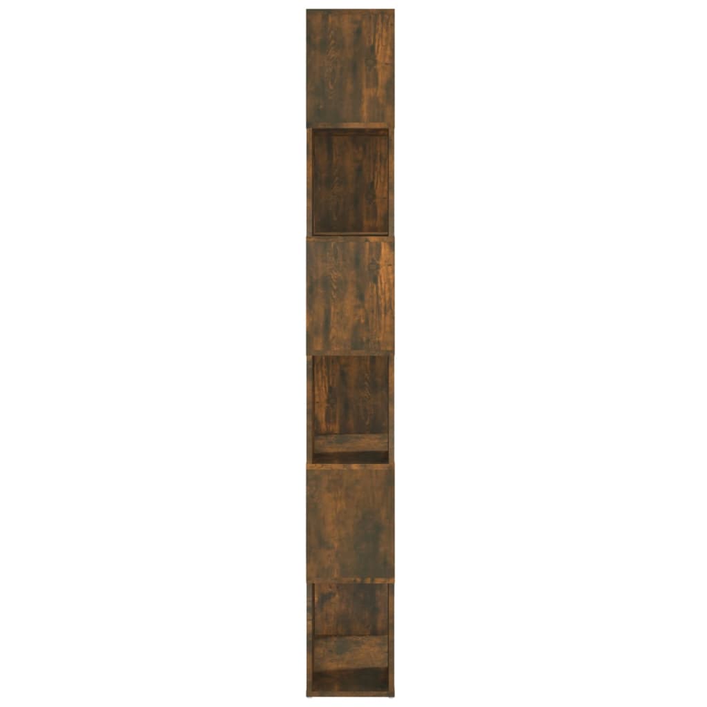 Ormarić za knjige / pregrada boja dimljenog hrasta 60x24x186 cm