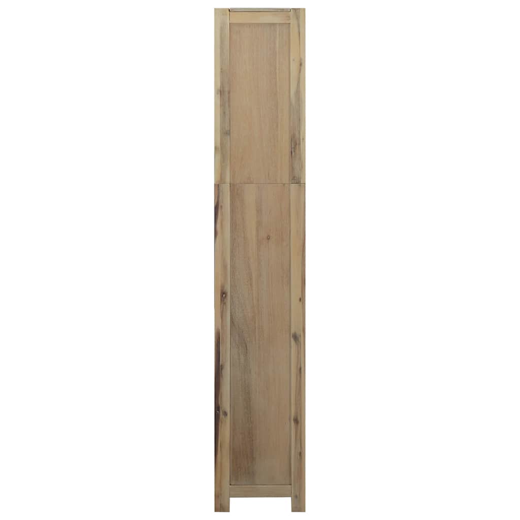 Polica za knjige sa 6 razina 80x30x170 cm masivno drvo bagrema