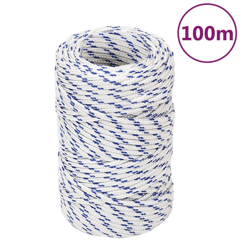 Brodski konop bijeli 2 mm 100 m od polipropilena
