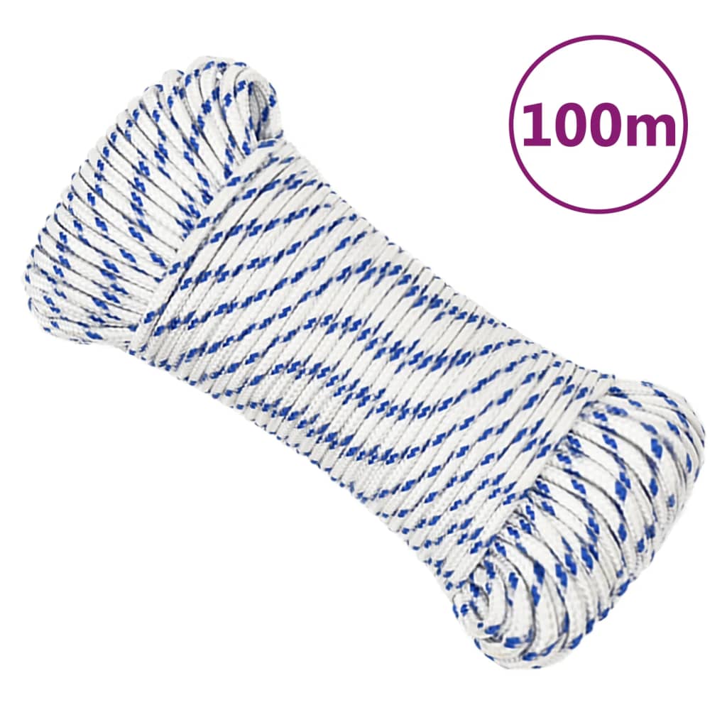 Brodski konop bijeli 3 mm 100 m od polipropilena