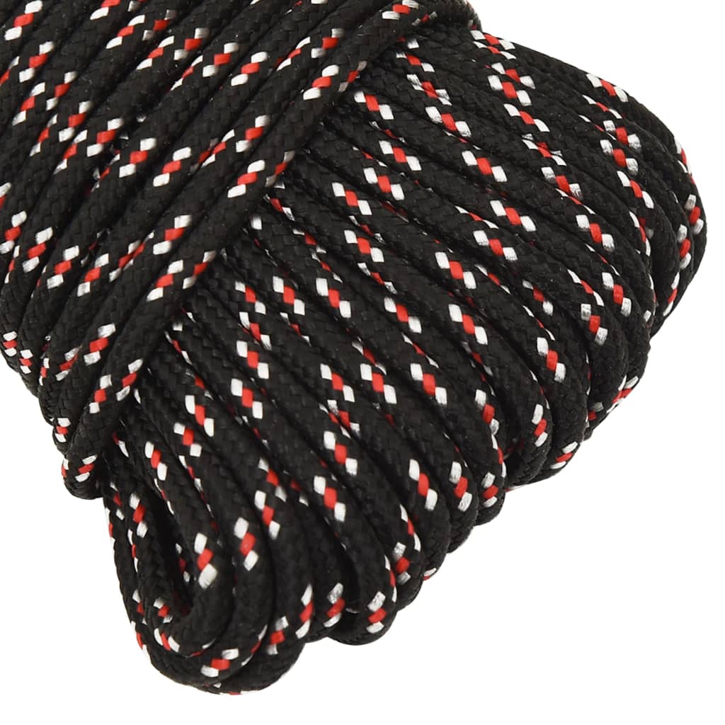 Brodski konop crni 3 mm 100 m od polipropilena
