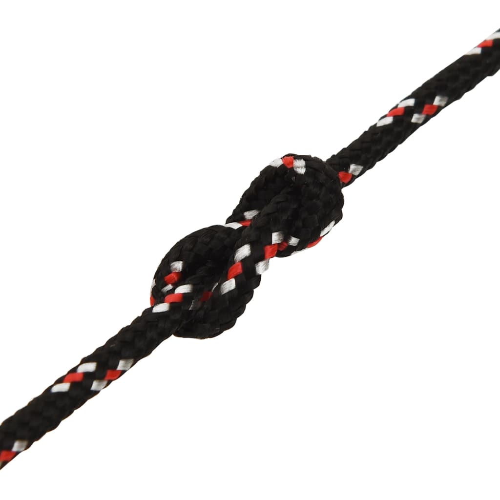 Brodski konop crni 3 mm 100 m od polipropilena