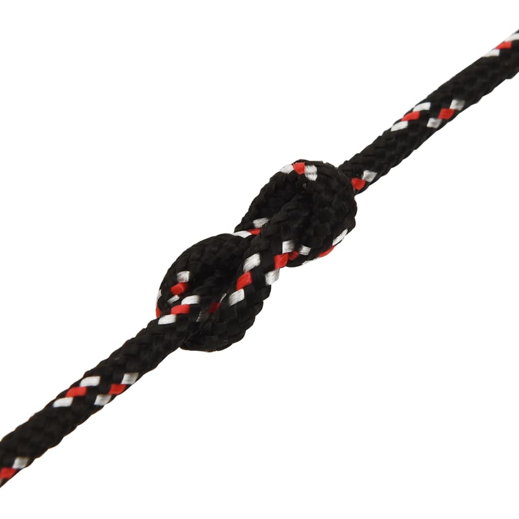 Brodski konop crni 4 mm 500 m od polipropilena