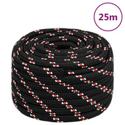 Brodski konop crni 20 mm 25 m od polipropilena