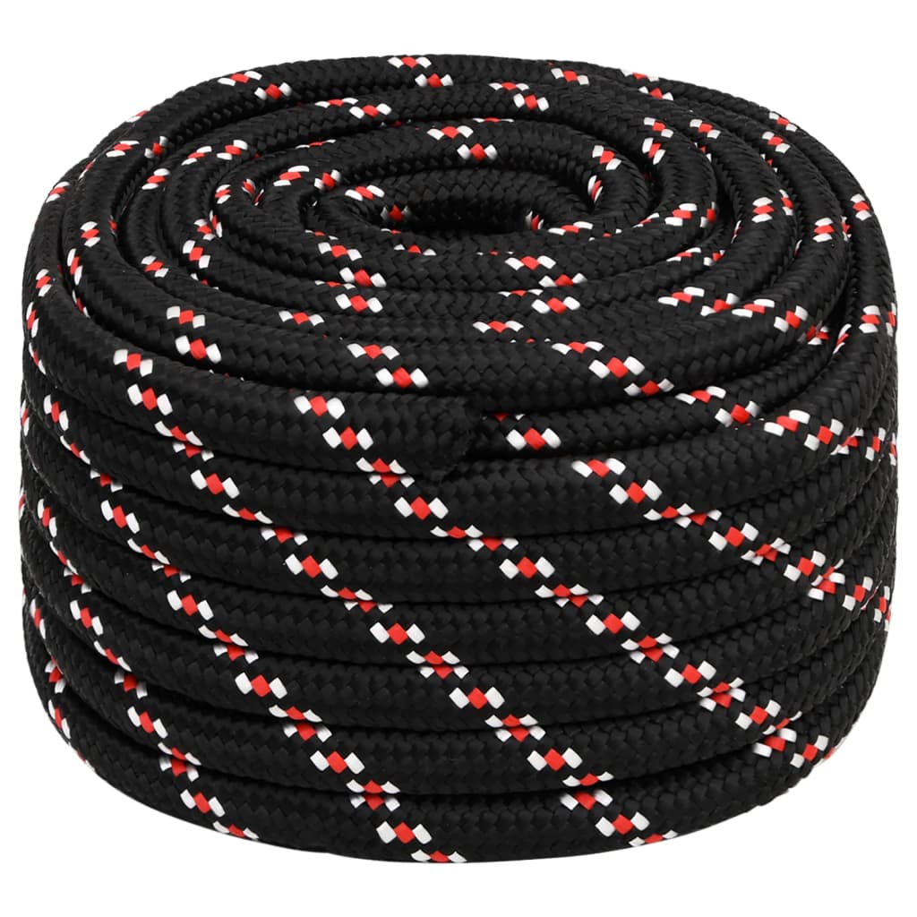 Brodski konop crni 20 mm 50 m od polipropilena
