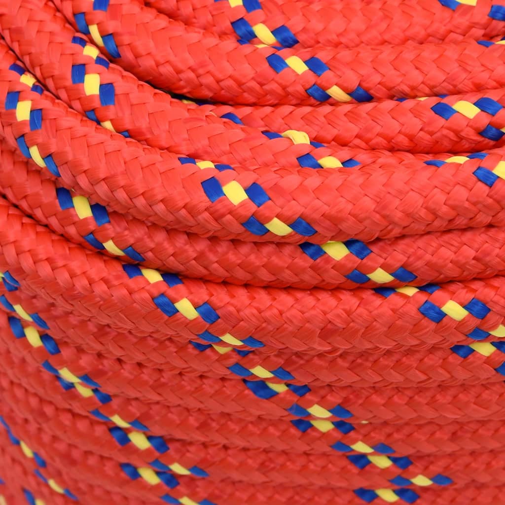 Brodski konop crveni 18 mm 25 m od polipropilena