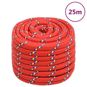 Brodski konop crveni 20 mm 25 m od polipropilena
