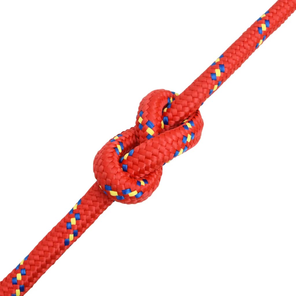 Brodski konop crveni 20 mm 25 m od polipropilena