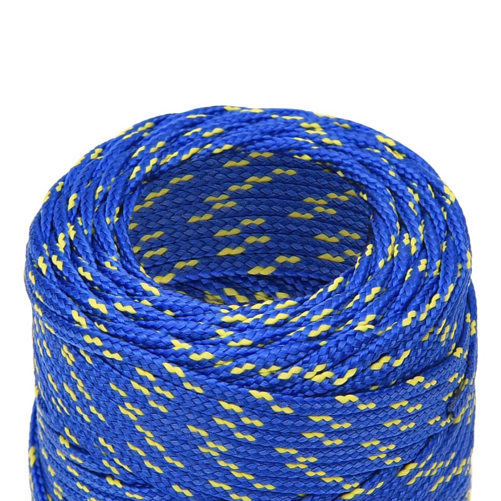 Brodski konop plavi 2 mm 100 m od polipropilena