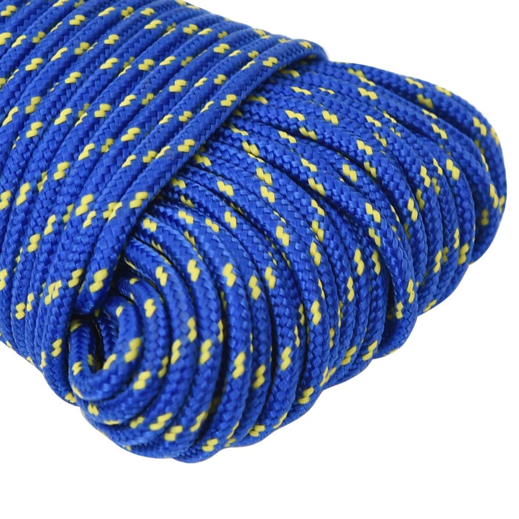 Brodski konop plavi 4 mm 500 m od polipropilena