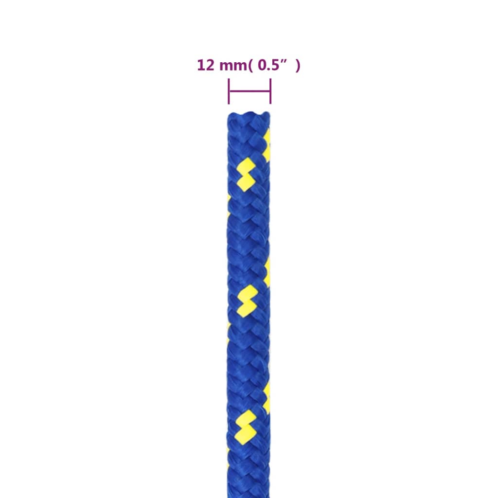 Brodski konop plavi 12 mm 25 m od polipropilena