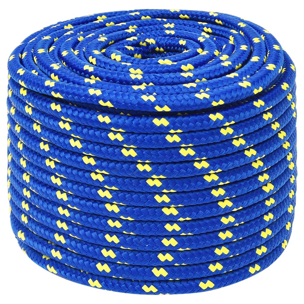 Brodski konop plavi 12 mm 100 m od polipropilena
