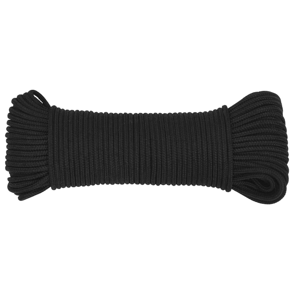Brodski konop tamnocrni 4 mm 250 m od polipropilena