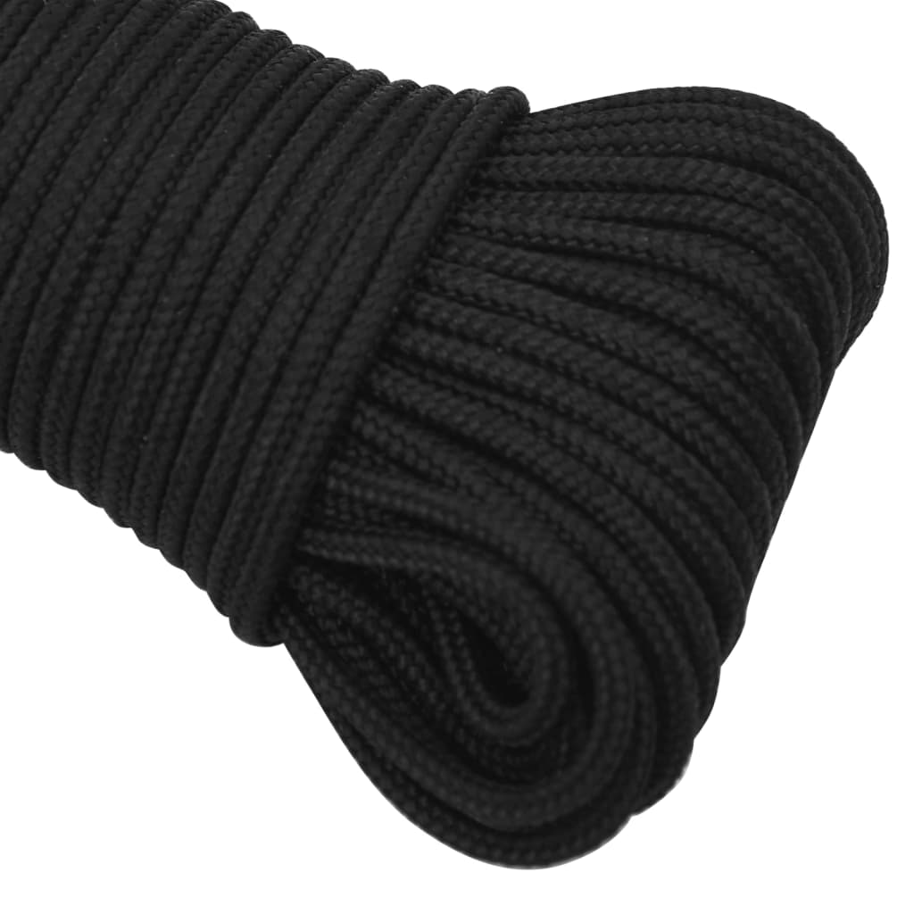 Brodski konop tamnocrni 4 mm 250 m od polipropilena