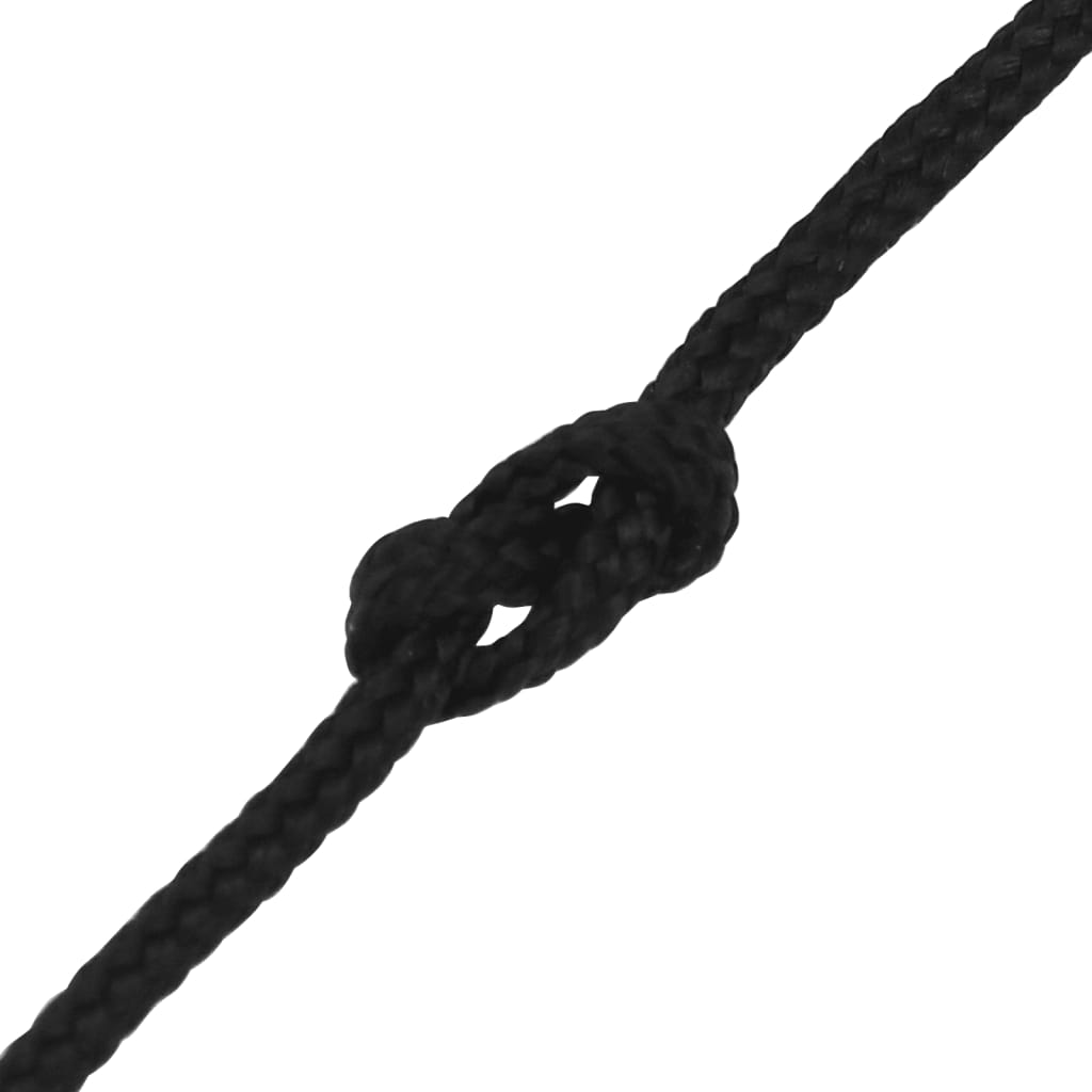 Brodski konop tamnocrni 5 mm 25 m od polipropilena