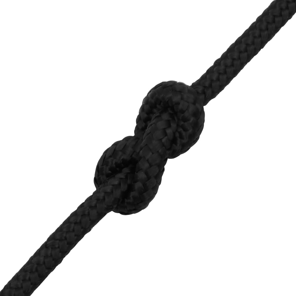 Brodski konop tamnocrni 10 mm 50 m od polipropilena
