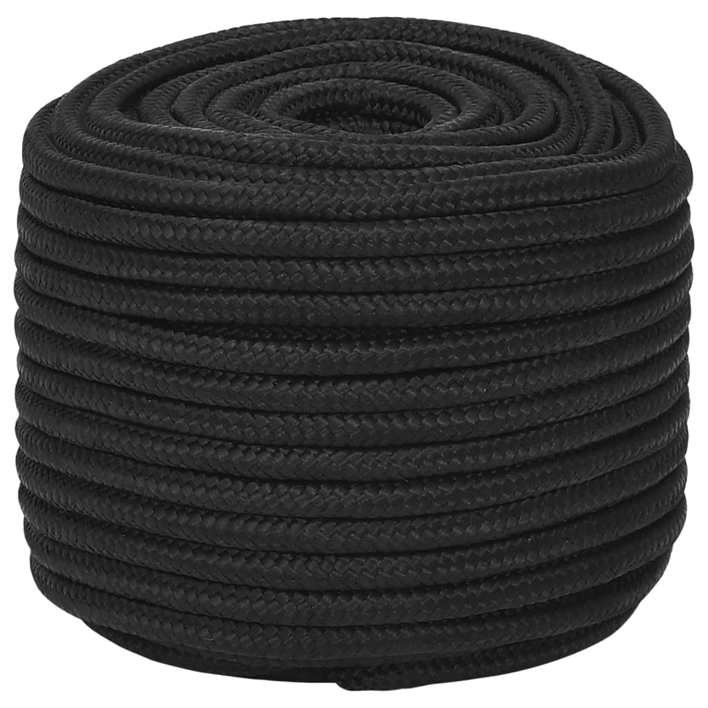 Brodski konop tamnocrni 12 mm 25 m od polipropilena