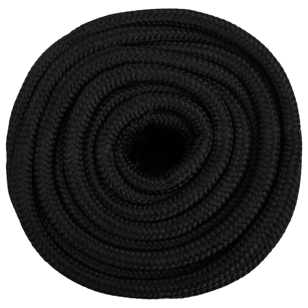 Brodski konop tamnocrni 18 mm 50 m od polipropilena