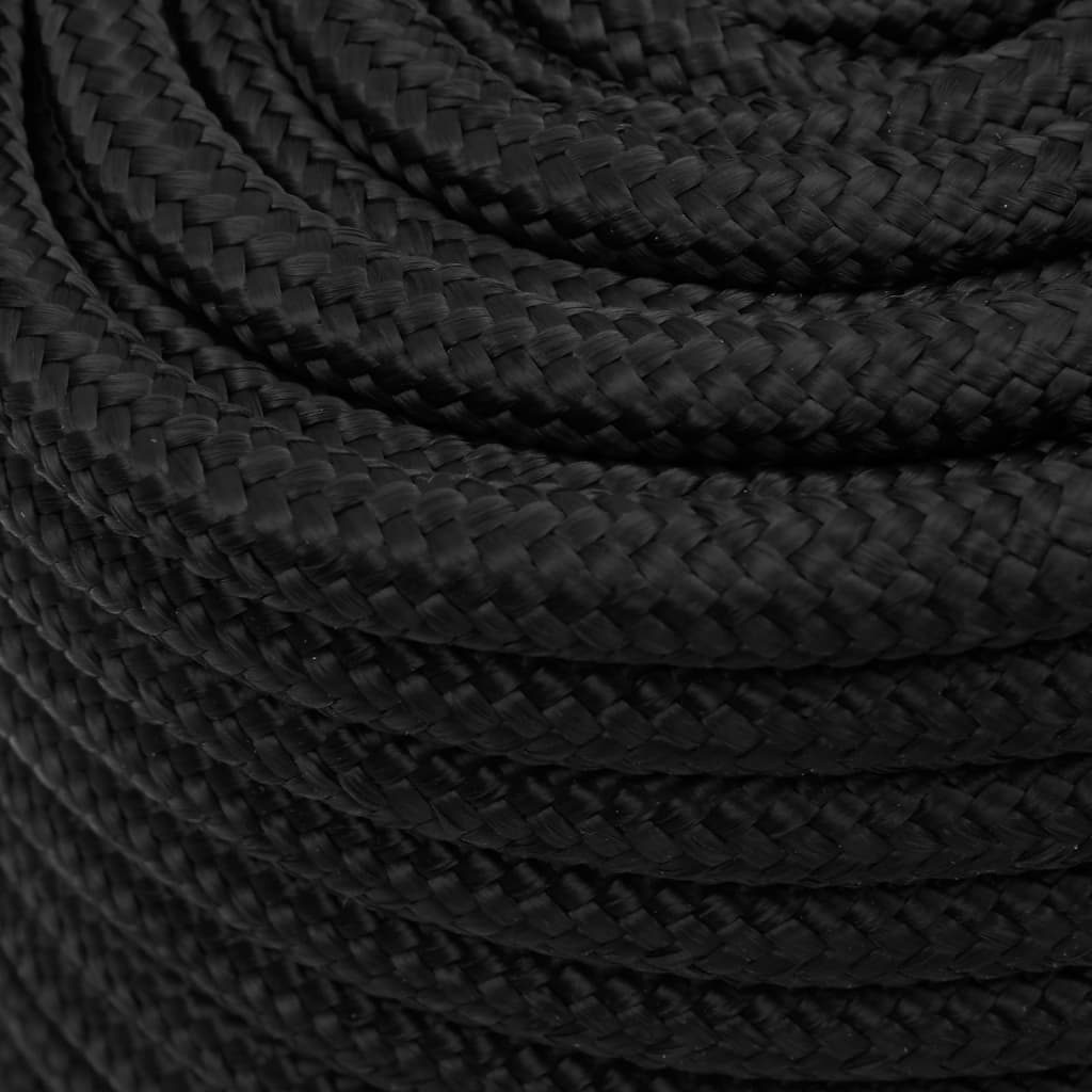 Brodski konop tamnocrni 18 mm 50 m od polipropilena