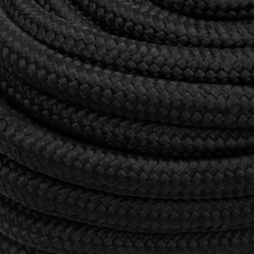 Brodski konop tamnocrni 20 mm 100 m od polipropilena