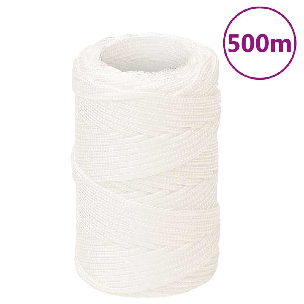 Brodski konop svjetlobijeli 2 mm 500 m od polipropilena