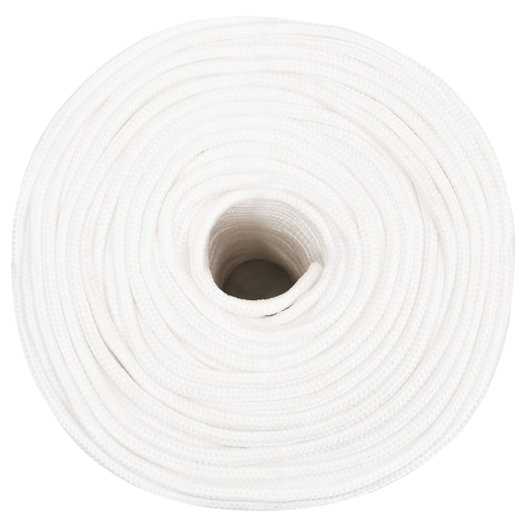 Brodski konop svjetlobijeli 8 mm 500 m od polipropilena