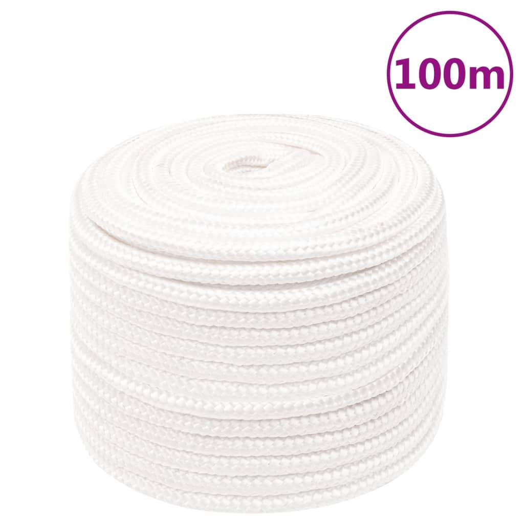 Brodski konop svjetlobijeli 12 mm 100 m od polipropilena
