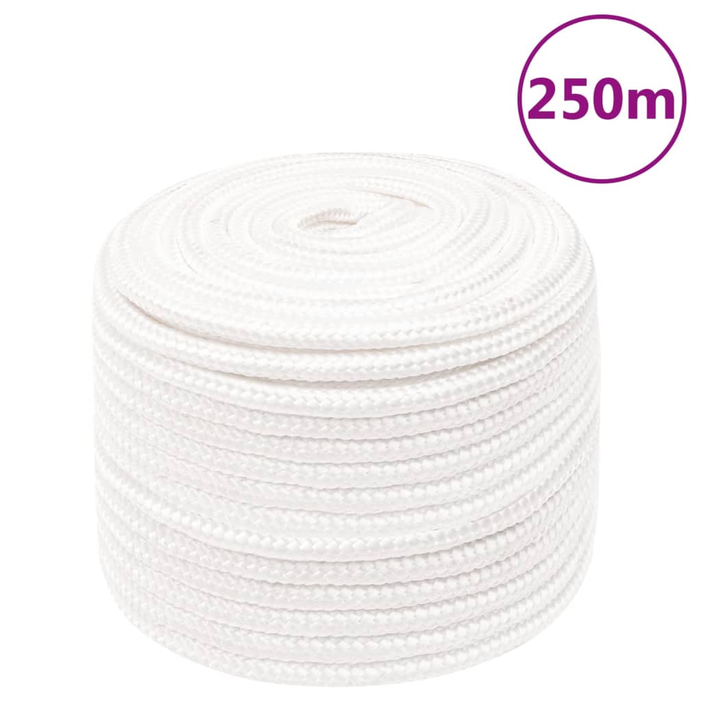 Brodski konop svjetlobijeli 12 mm 250 m od polipropilena