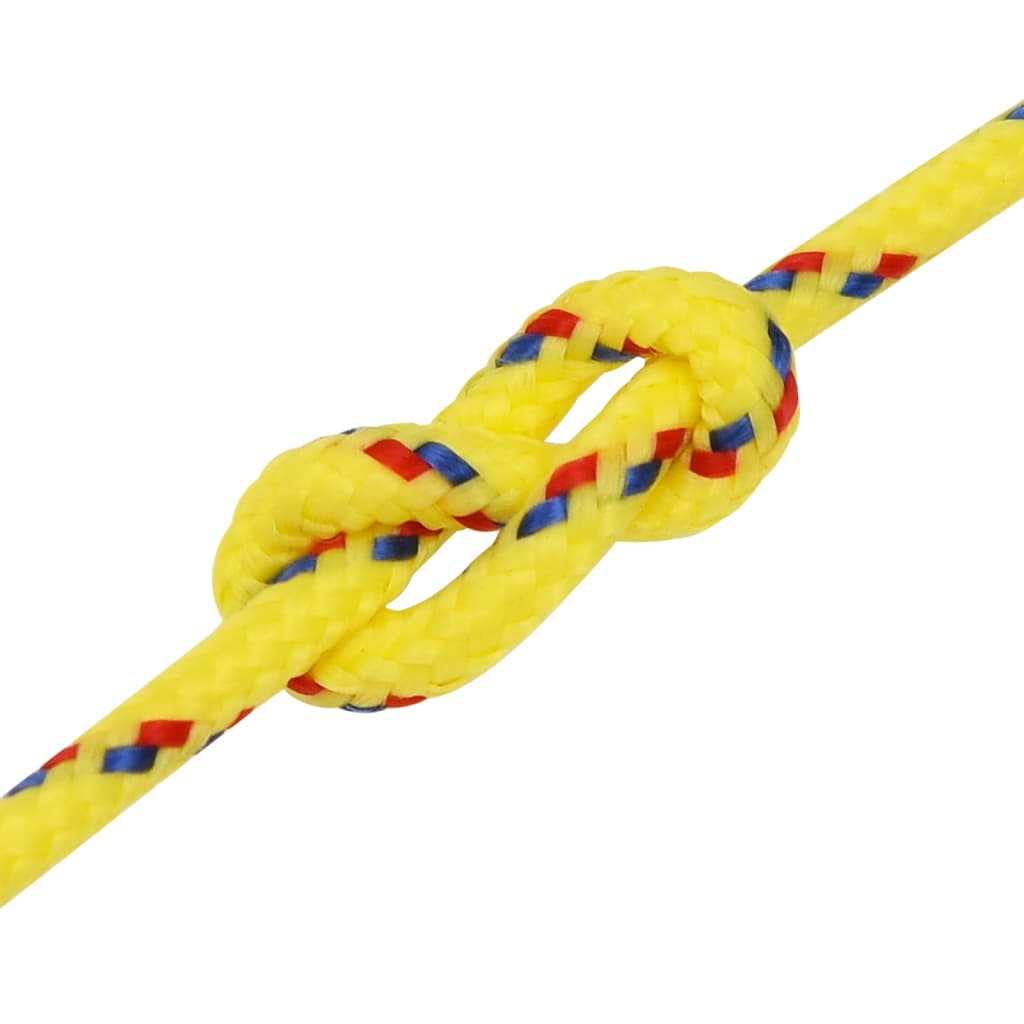Brodski konop žuti 3 mm 500 m od polipropilena