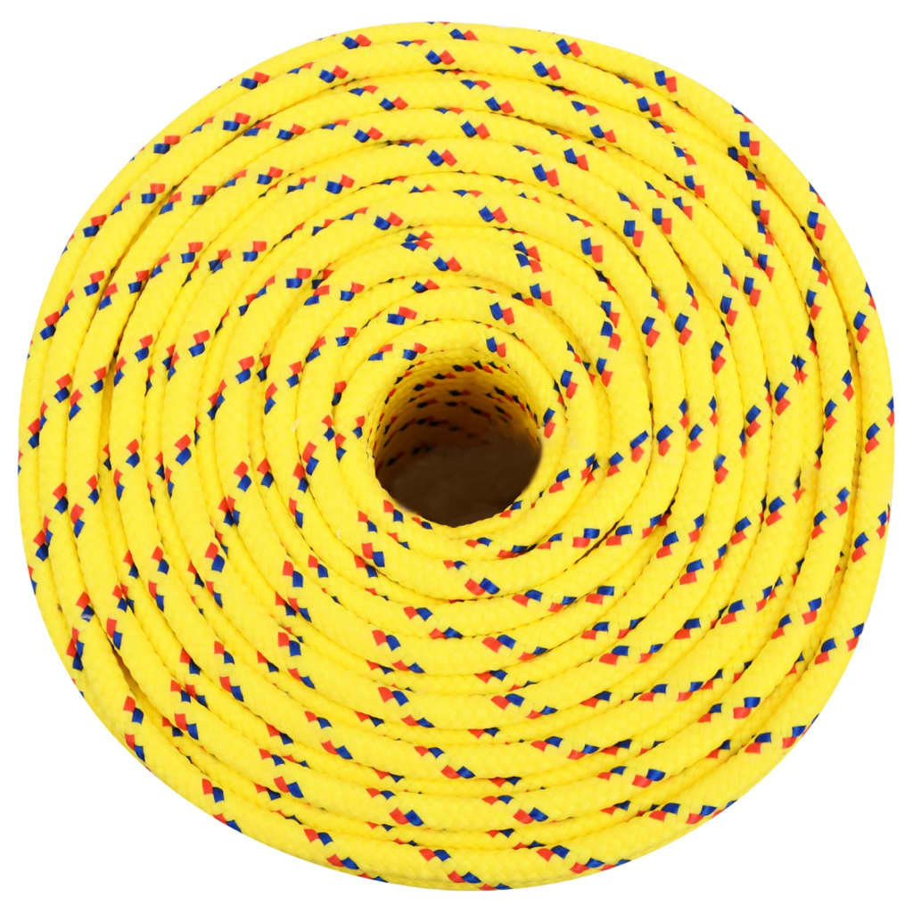 Brodski konop žuti 6 mm 250 m od polipropilena