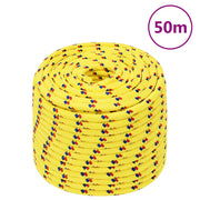 Brodski konop žuti 12 mm 50 m od polipropilena