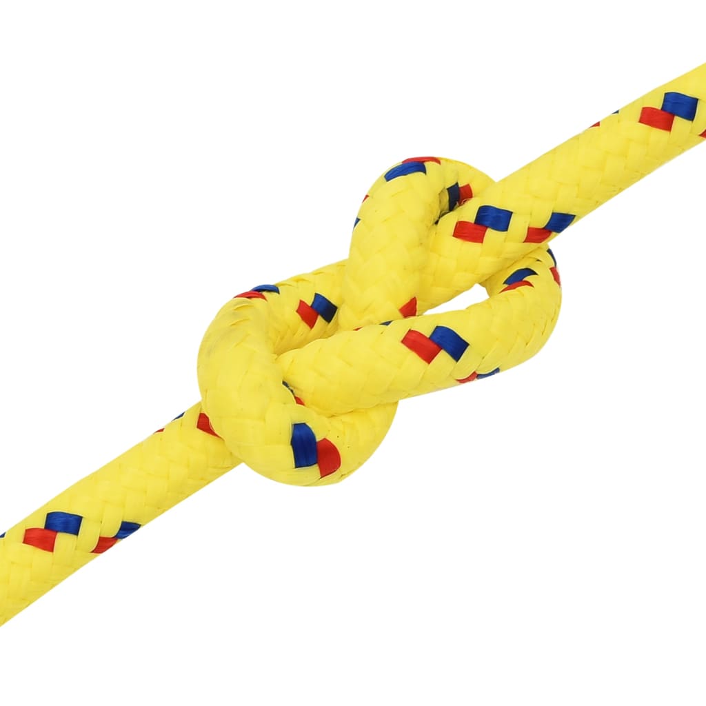 Brodski konop žuti 12 mm 50 m od polipropilena