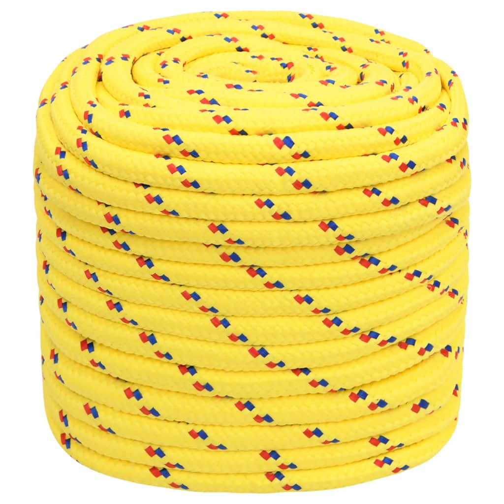 Brodski konop žuti 18 mm 25 m od polipropilena