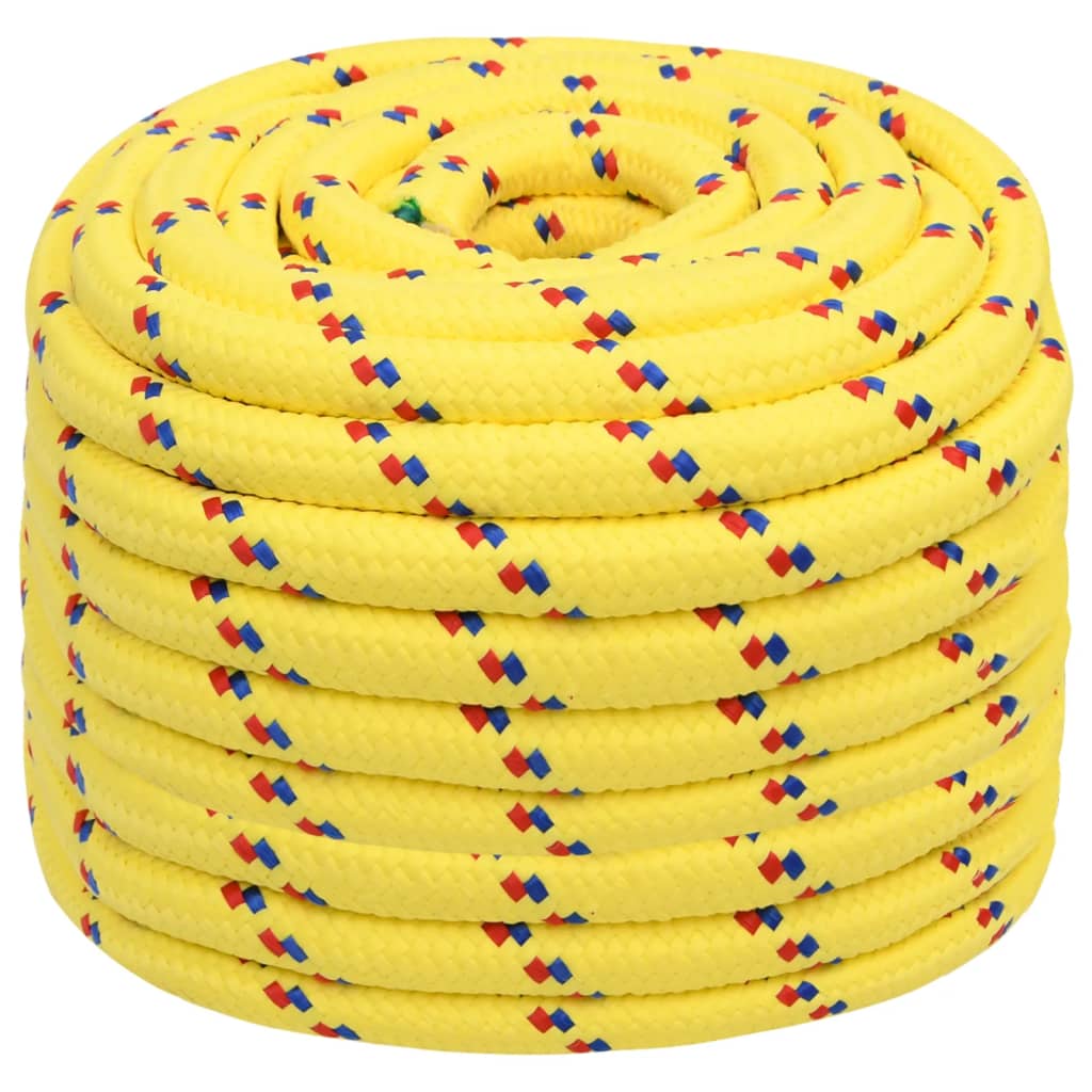 Brodski konop žuti 20 mm 50 m od polipropilena