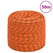 Brodski konop narančasti 10 mm 50 m od polipropilena