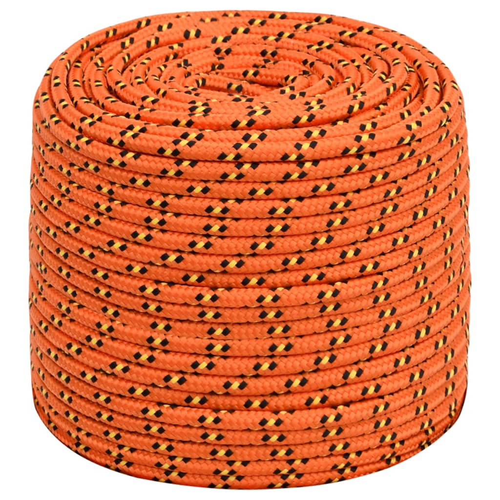 Brodski konop narančasti 10 mm 500 m od polipropilena